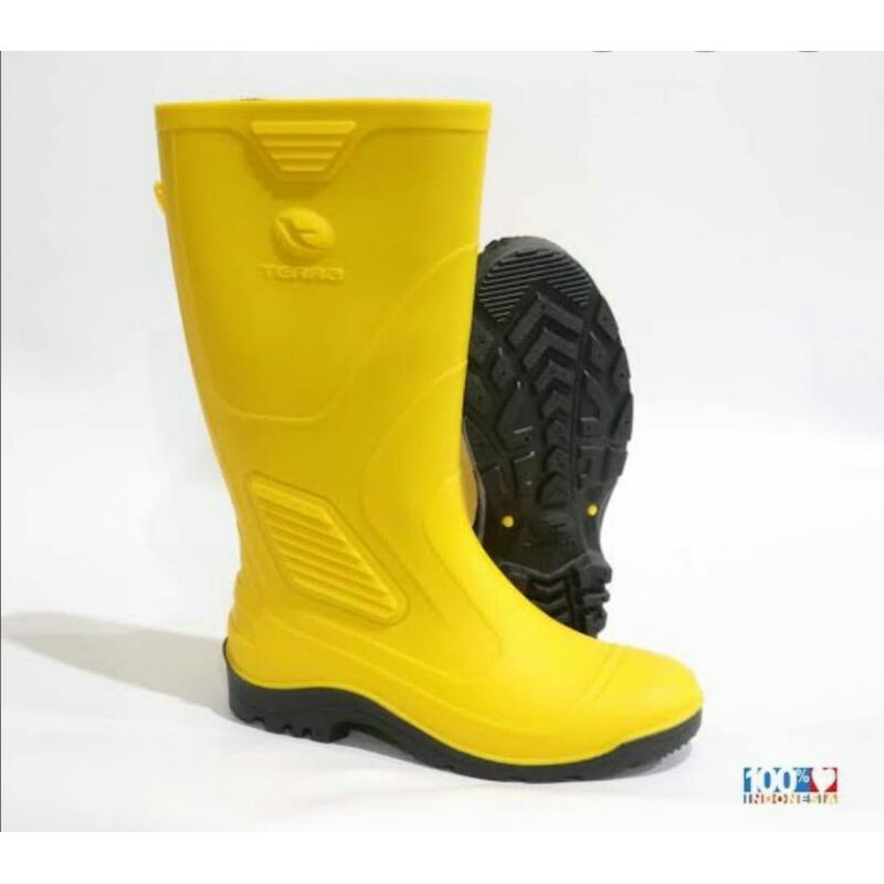 Sepatu boots merk AP BOOTS (eco 3 kuning)