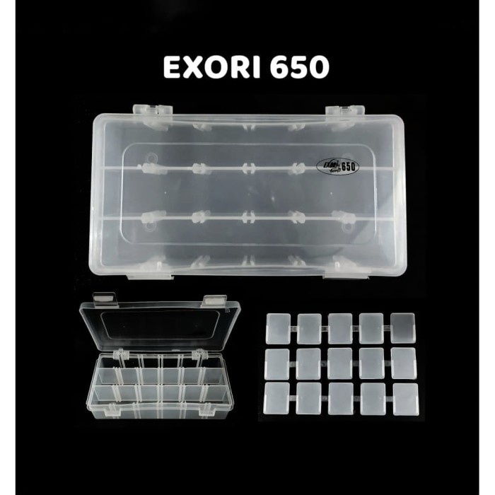 Kotak Pancing / Tackle Box EXORI 650