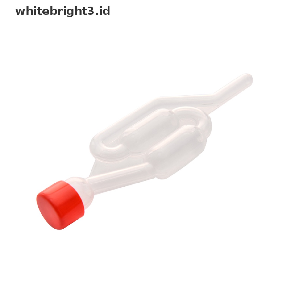 (whitebright3.id) Katup Fermentasi Wine / Bir Satu Arah Bahan Plastik