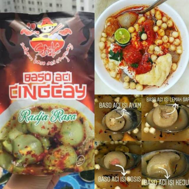 

CINGCAY HITAM BASO ACI ISI KEJU SOSIS AYAM LEMAK RADJA RASA PIRT