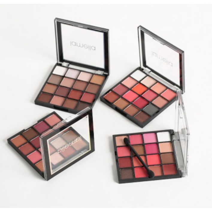 LAMEILA 16 Colors Glitter Matte Eyeshadow Palette Color Shimmer And Matte Eye Shadow LA021 5015