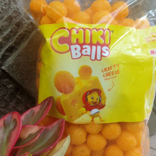 

Chiki balls keju dan coklat