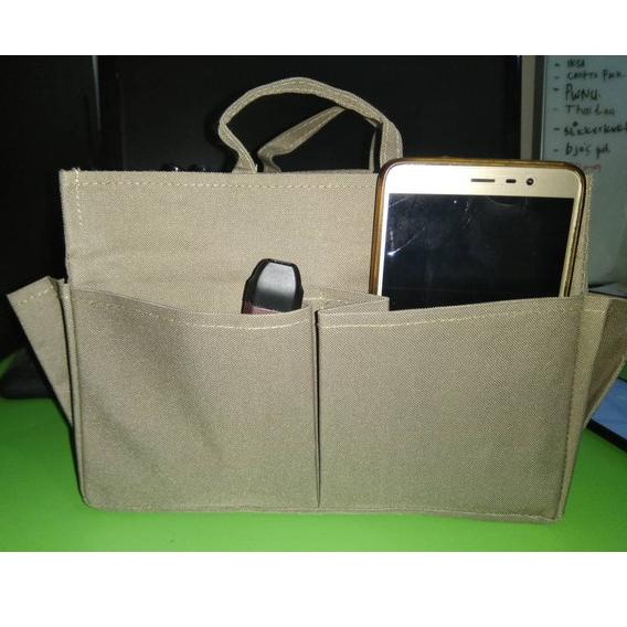 [SKU : ZNKEA] Inner Bag Canvas Organizer | Tas dalam Tas Bag In Bag L