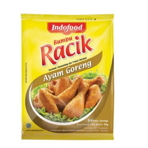 

Rahasia_dapurku Bumbu racik ayam goreng 1 sachet penyedap rasa masakan makanan instan