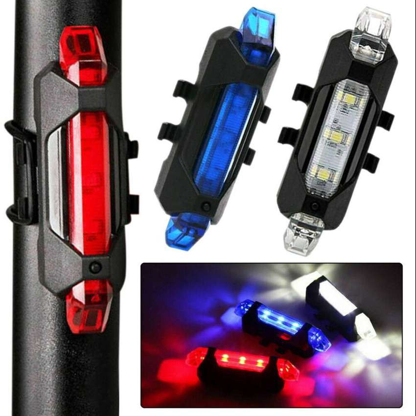 LAMPU BELAKANG SEPEDA / LAMPU SEPEDA USB CHARGE / LAMPU BELAKANG SEPEDA USB LED