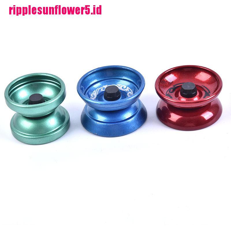 1pc Mainan YoYo Profesional Bahan Aluminum Alloy Untuk Anak