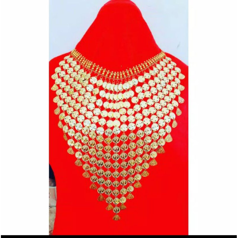 kalung adat hiasan pengantin