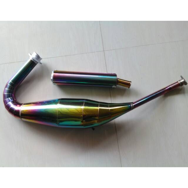 Knalpot racing rainbow ninjaRR ninjaR ninjaSS