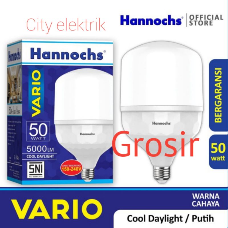 Hannochs Lampu Bohlam LED Vario Capsule 50 Watt / Hannochs Led Vario 50W