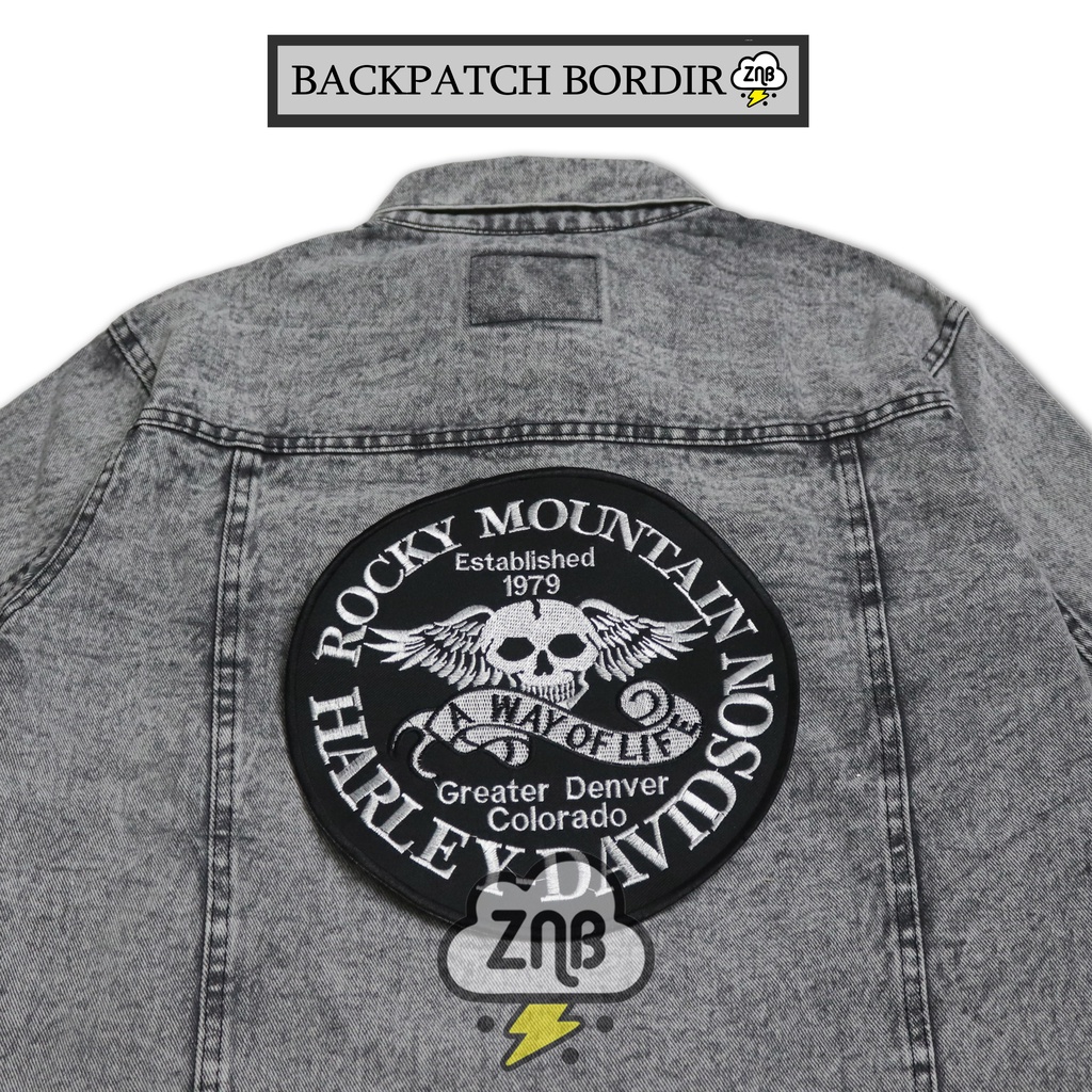 PATCH MOTOR PATCH BORDIR EMBLEM MOTOR TEMPELAN JAKET BEST QUALITY