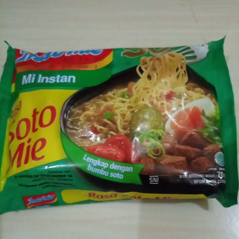 

Indomie rasa soto ayam