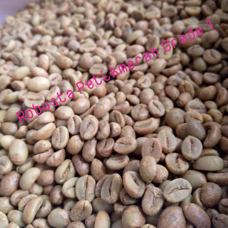 

Greenbean Robusta Grade 1 Petikmerah Temanggung 1 kg