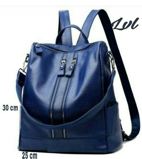 Tas ransel ziper / ransel wanita / ransel muraj