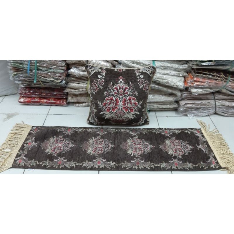 SARUNG BANTAL SOFA/KURSI/BELGI LUKIS TURKI/IMPORT/SET 6 IN 1