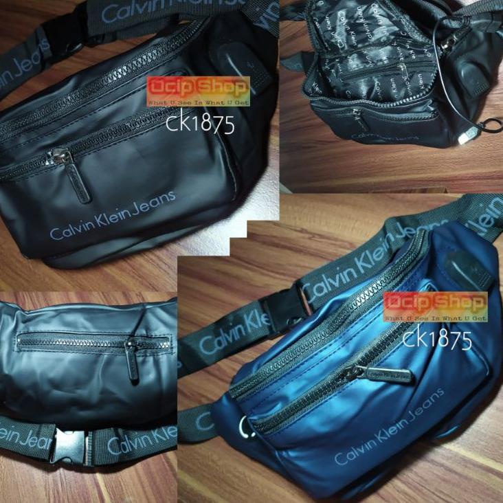 (Best seller) Calvin Klein Jeans Ck Waist bag waterproof €➬ ➽