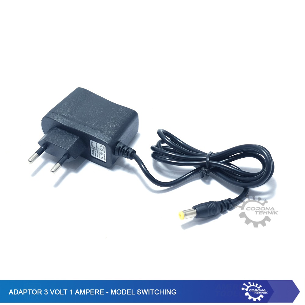 Adaptor 3 Volt 1 Ampere - Model Switching