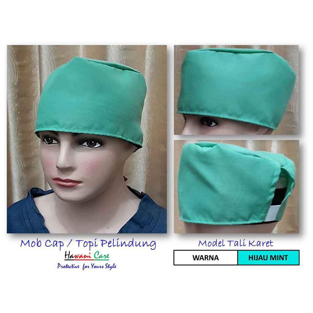 TOPI MEDIS / MOB CAP TOPI PELINDUNG