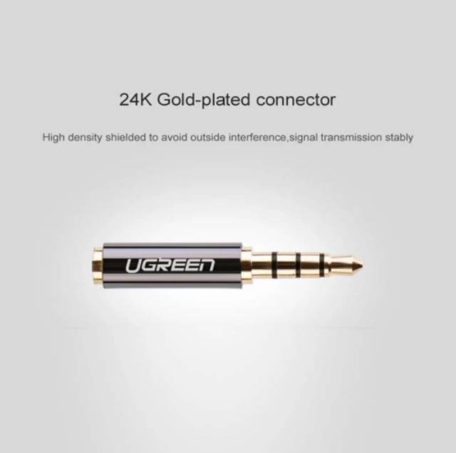 Ugreen Connector Aux 2.5mm Female - Jack 3.5mm Male High Quality Original