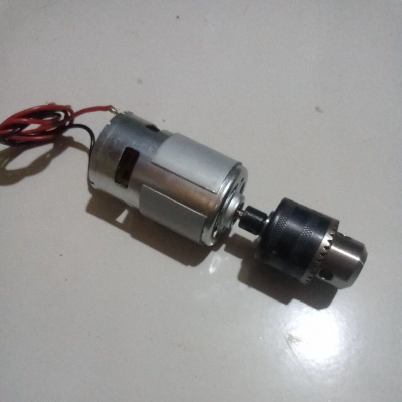 Kepala Bor Chuck Motor 775 Mata 1.5-10mm Connector Mesin Drill