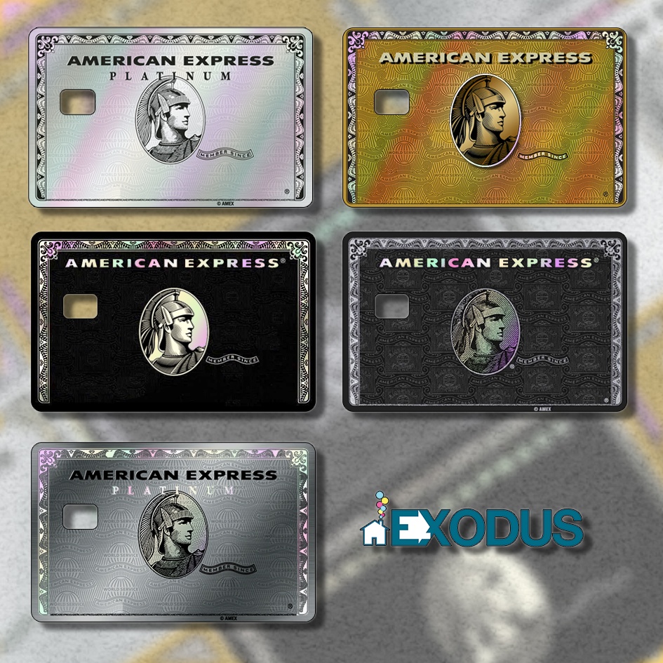 

AMERICAN EXPRESS Hologram Skin / Sticker kartu ATM