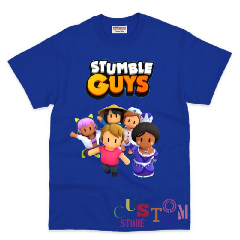 BAJU ANAK KAOS ANAK GAME STUMBLE GUYS ANAK TERBARU BAHAN PREMIUM