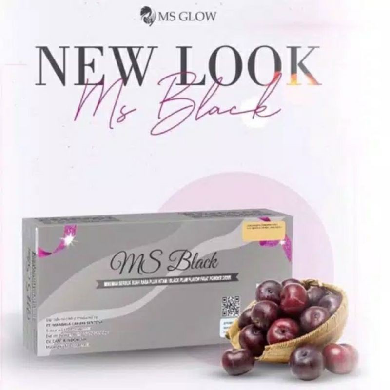 

MS GLOW - Ms Black Minuman Pelangsing