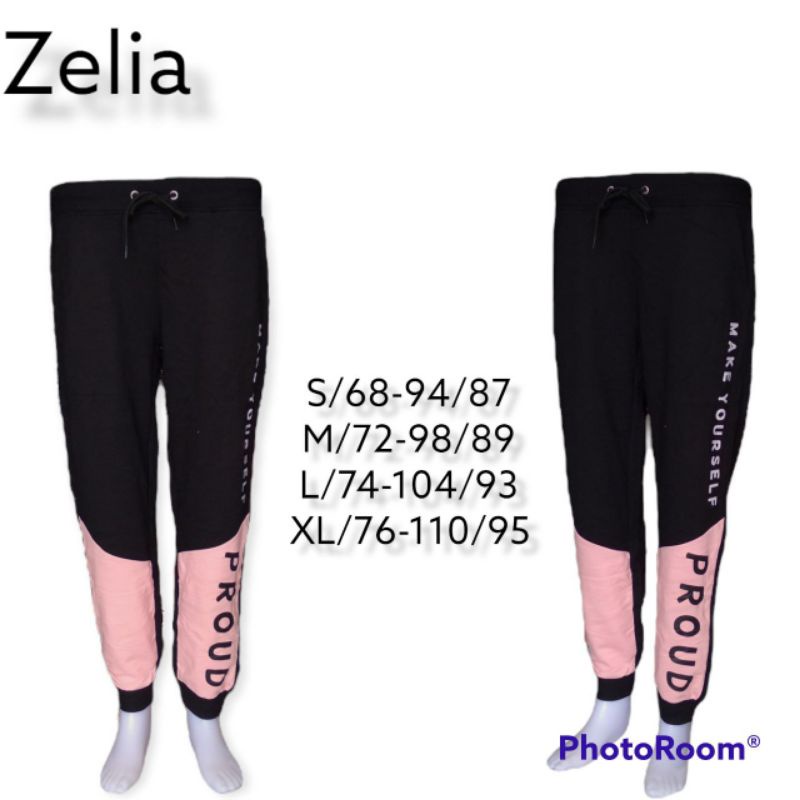 CELANA PANJANG TRAINING WANITA ZELIA BRANDED MATAHARI MURAH CLNTRNGZL028