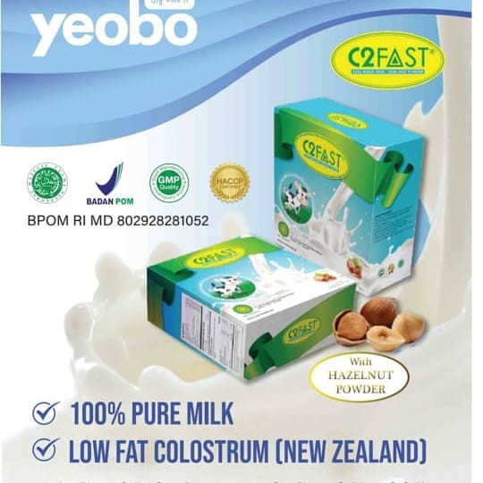 Colostrum C2FAST Yeobo 1 kotak (15 sheets)