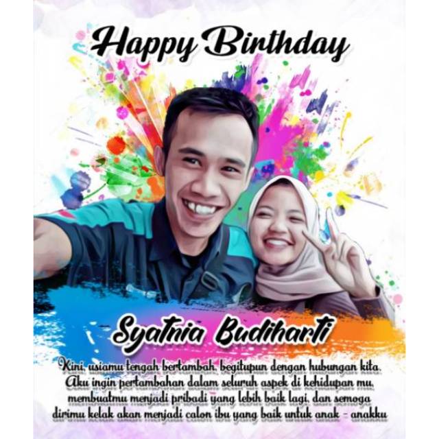 

Vektor Murah / Foto Vektor / Kado ulang tahun / Splashcolor