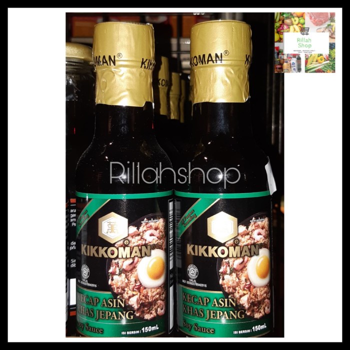 

KIKKOMAN KECAP ASIN KHAS JEPANG/KECAP ASIN JEPANG 150ML