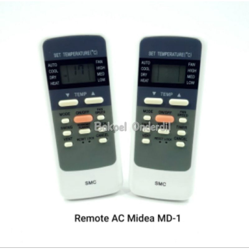 REMOTE UNTUK AC MIDEA MD-01