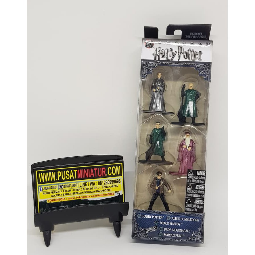 FIGURE HARRY POTTER - PACK B - JADA METAL NANO 1.65"