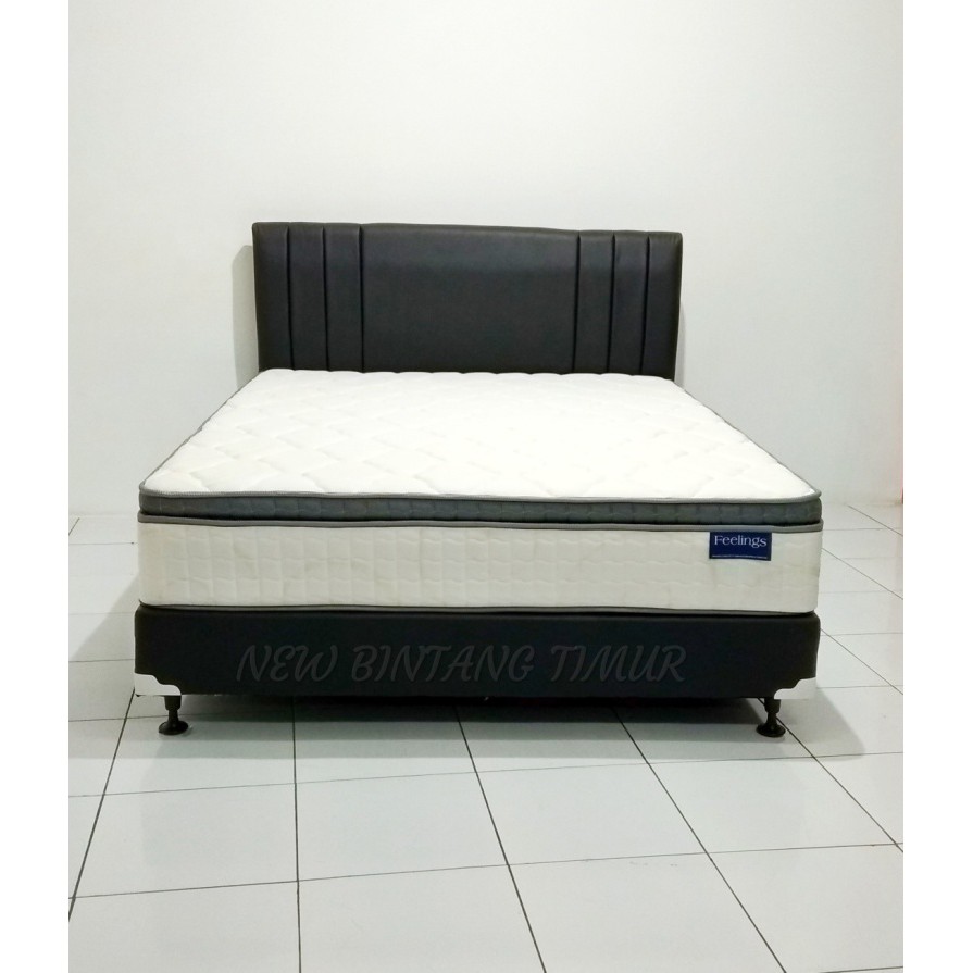 Jual Spring Bed Romance Feelings Plush Top Cream 180 x 200 HB Queen