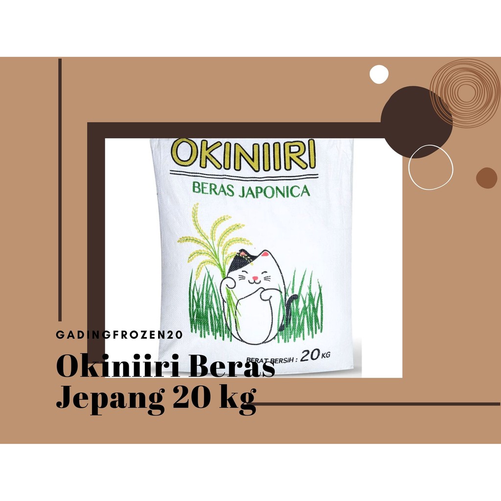 

Repack Beras Jepang OKINIIRI JAPONICA 5 Kg