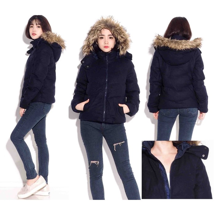 90 Koleksi Model Jaket Korea Bulu HD Terbaru