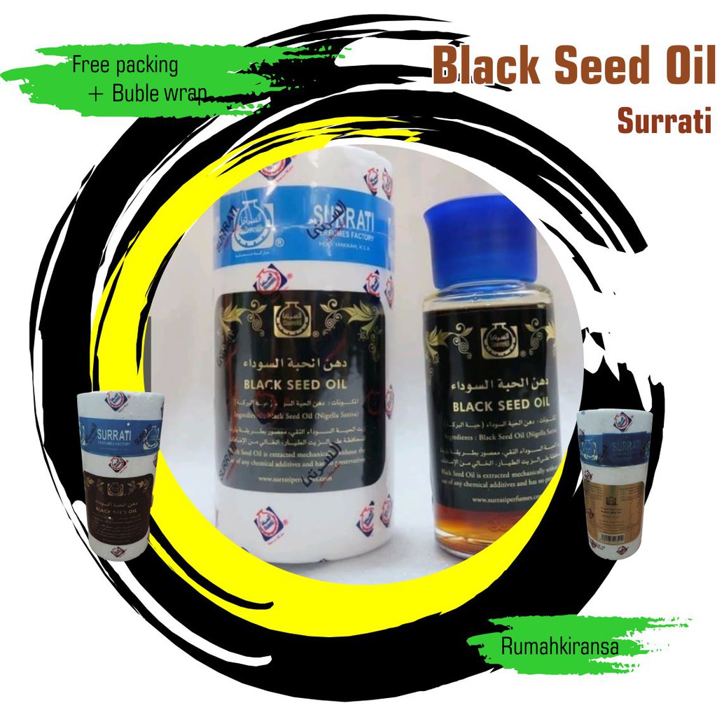 Habbatussauda Oil Surrati  100 Gms | Black Seed Oil | Habatasauda