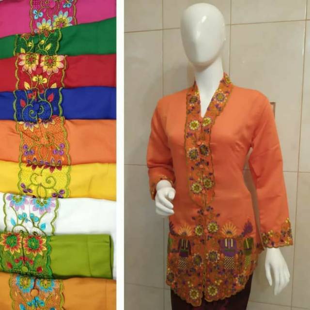 Kebaya encim bordir ondel ondel betawi