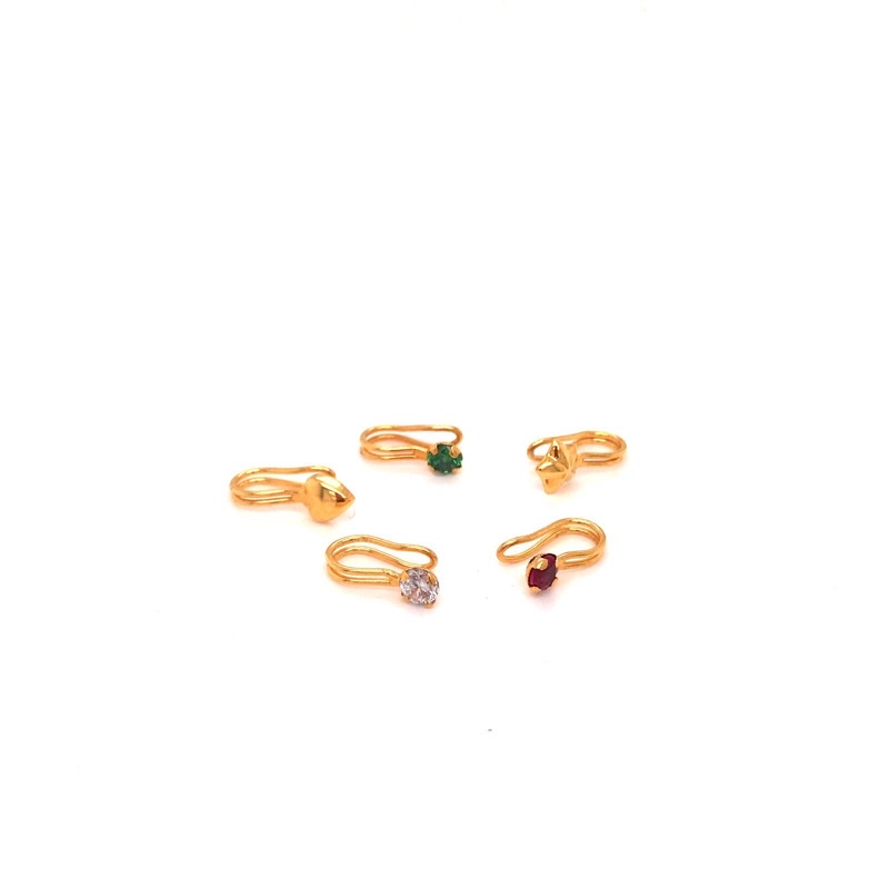 Nose Stud / Anting Hidung Emas 16k