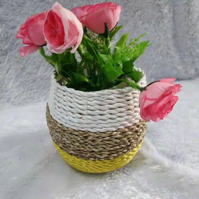 Vas Seagrass Mini Cepuk cantik