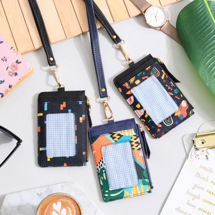 

Hanging Wallet Card Holder Name Tag Kartu Kalung Gantung Leher Terlaris