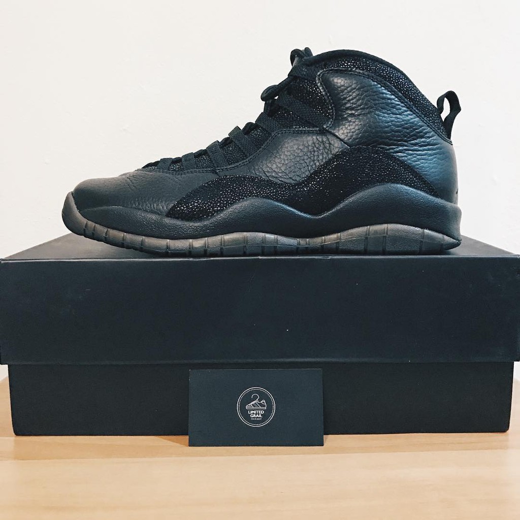 jordan 10 "OVO" black