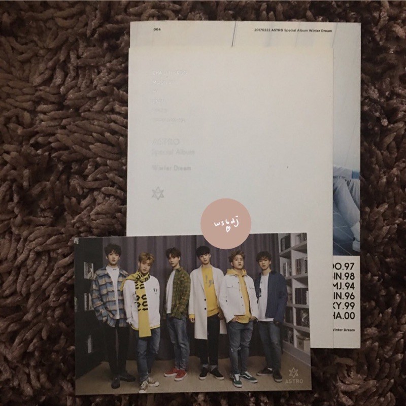 ASTRO 4th mini special album Winter Dream (Album only)