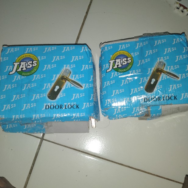 Kunci Pintu Kecil Silinder Premium L Gagang Kotak Rumah L Handle Full Set Netz