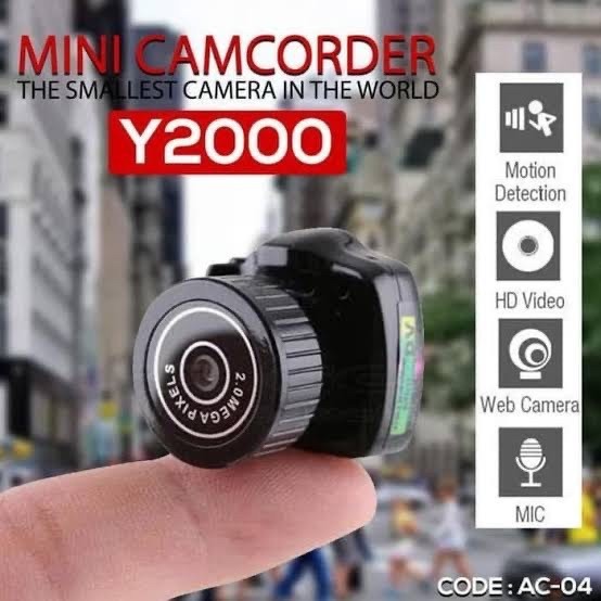 Spy Camera Mini Y2000 - Kamera Pengintai Mini kamera kecil kamera mata mata