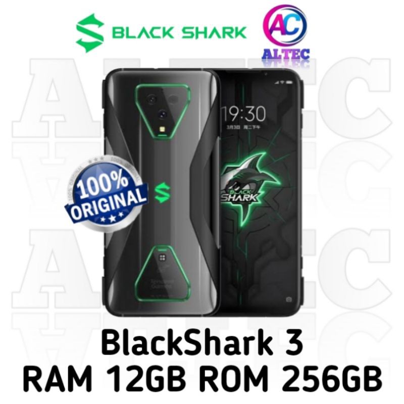 Black Shark 3 12/256 RAM 12GB ROM 256GB GARANSI RESMI