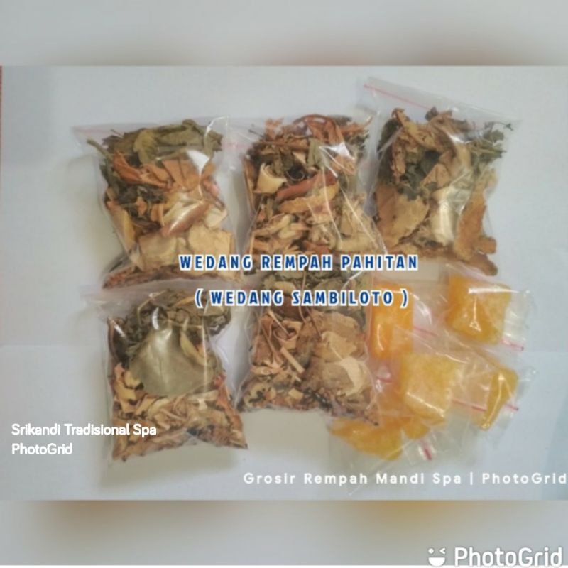 

WEDANG PAHITAN - WEDANG REMPAH PAHITAN SAMBILOTO PAKAI GULA BATU.