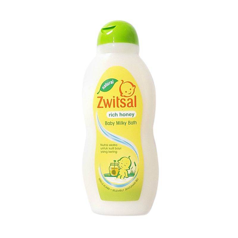 Jual Zwitsal Baby Milky Bath Rice Honey 200ml. | Shopee Indonesia