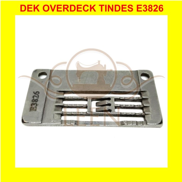 Dek Plat Piringan Overdeck / Kam Tindes E3826 Mesin Jahit Siruba LEEN
