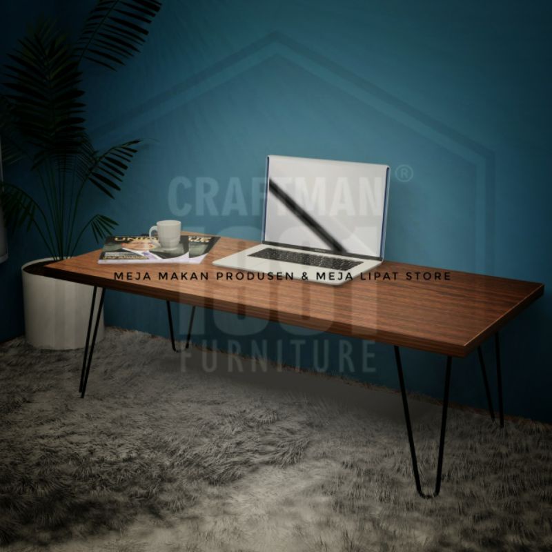 Meja Tamu Sofa Lesehan Belajar Kerja Komputer Tulis Tv Minimalis