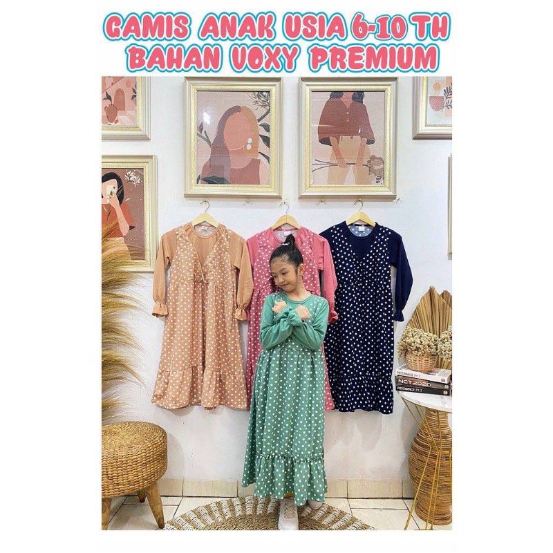 Gamis Polka Voxy Junior